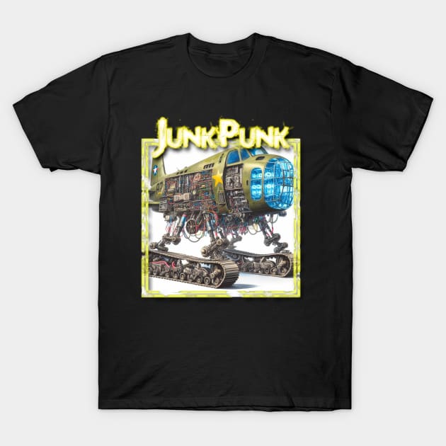 JunkPunk - Vacuum Tube Bomber Nose - WelshDesigns T-Shirt by WelshDesigns